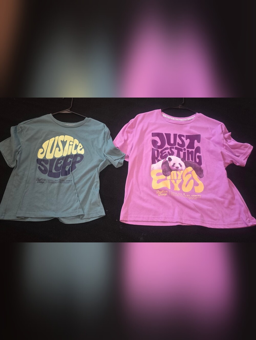 Green And Purple Cop Pj Shirts Bundle